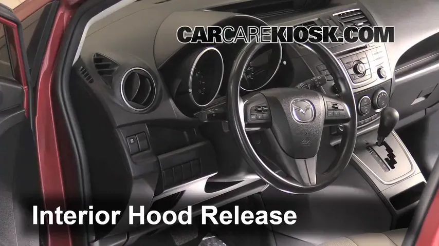 2013 Mazda 5 Sport 2.5L 4 Cyl. Hood